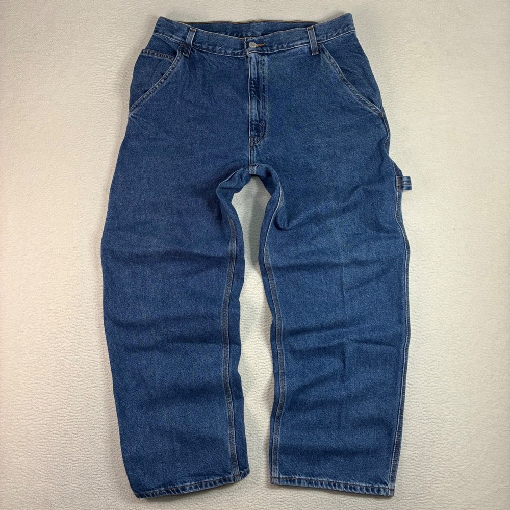 Vintage Levis Carpenter Jeans Men 33x30 Blue Baggy Skater Loose Relaxed Y2K